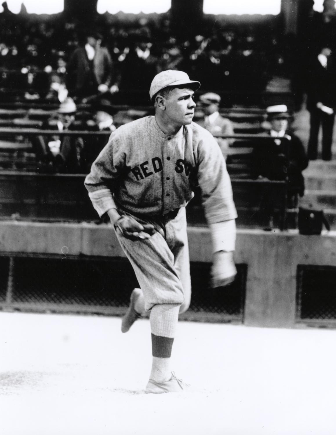 Babe sold Ruth with Red Sox, 1917